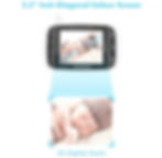 Thumbnail: Baby Monitor with Remote Pan-Tilt-Zoom Camera and 3.2'' LCD Screen, Infrared