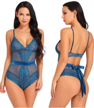 Thumbnail: Women Lace Lingerie Set