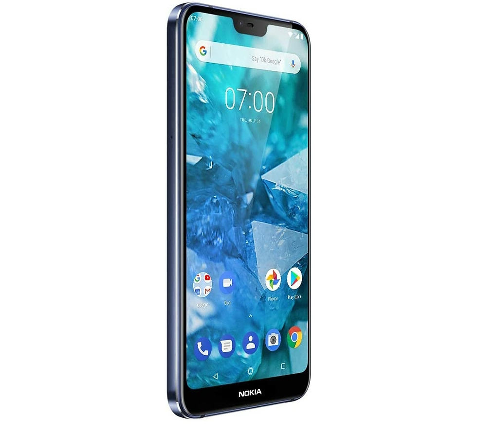 Thumbnail: Nokia 7.1 - Android 9.0 Pie - 64 GB - 12+5 MP Dual Camera - Unlocked Smartphone