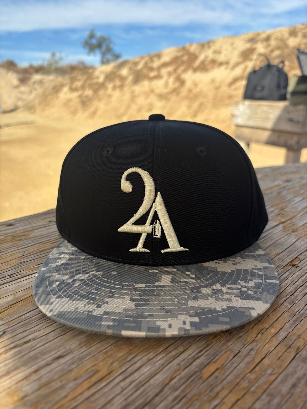 2A Snapback w/Camo Bill and khaki 2A