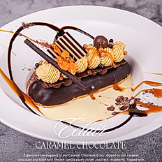 Caramel Chocolate  eclair