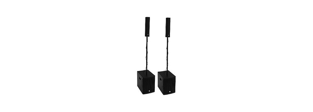 Enceintes Elokance trois quart