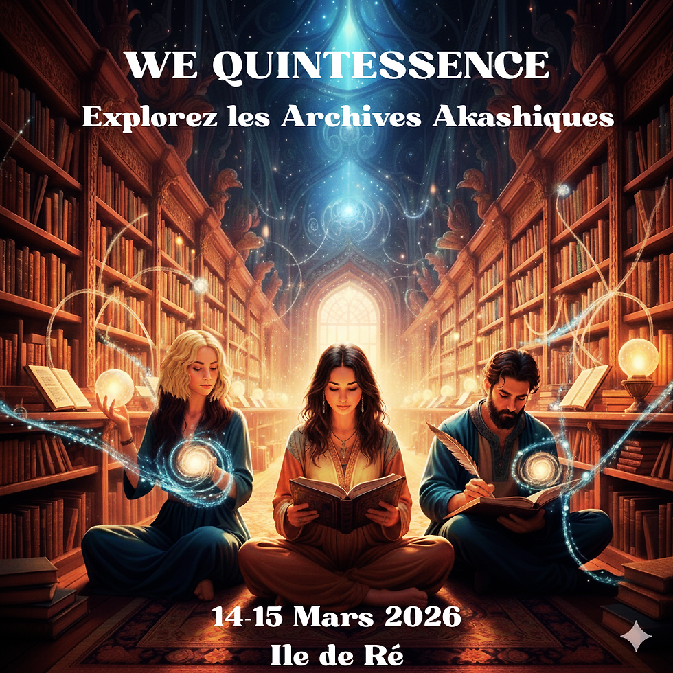 WE QUINTESSENCE - ARCHIVES AKASHIQUES - CONFERENCE & ATELIER