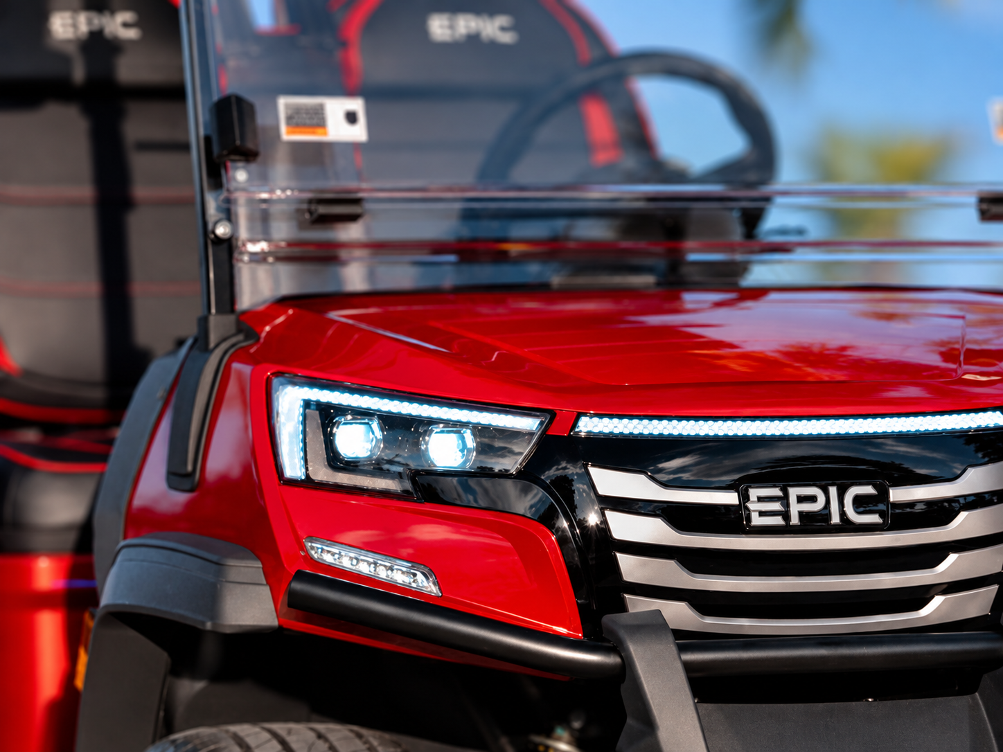 EPIC golf carts at SCV Carts in Santa Clarita, California
