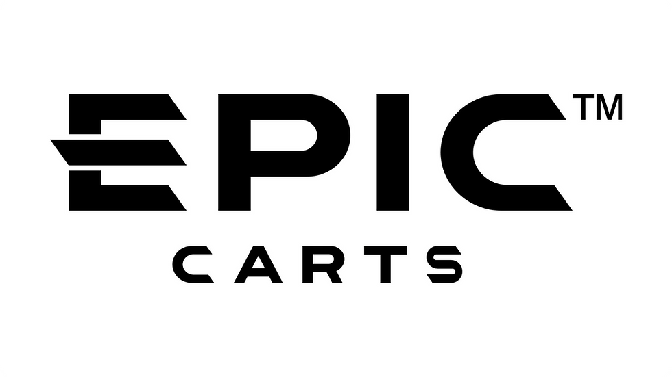 EPIC Carts golf carts EPIC Carts golf cart manufacturer logo