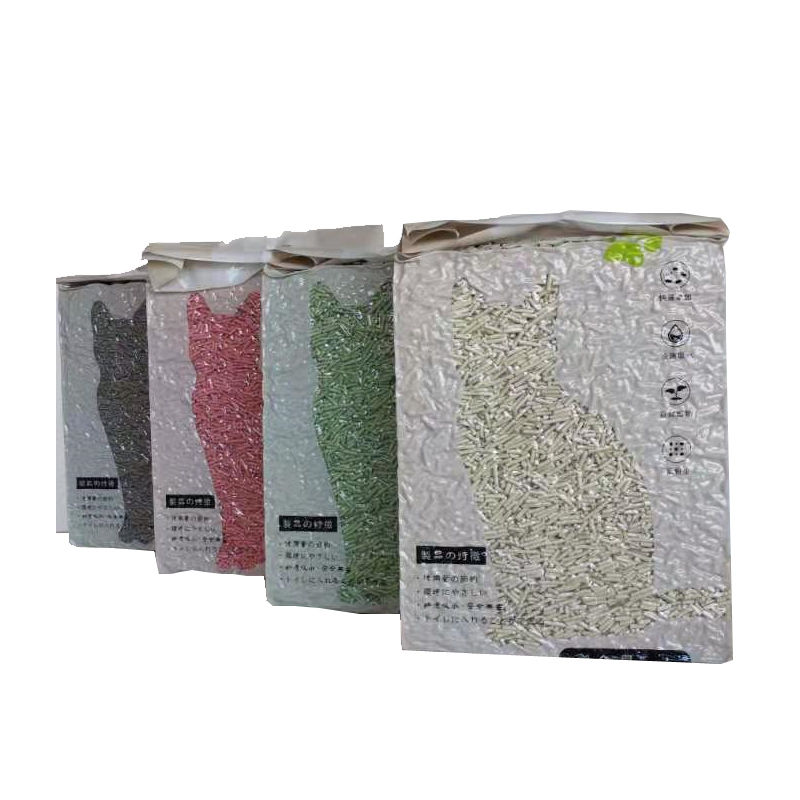 Natural Agglomerated Perfume Deodorant Low Dust Tofu Cat Litter 6L