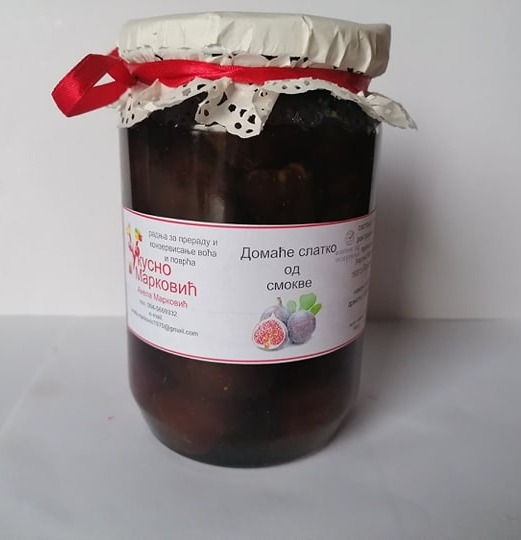 Domaće slatko od smokvi