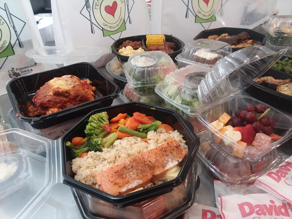 Arranged Food and Objects