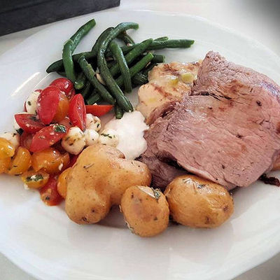 Beef Tenderloin Dinner