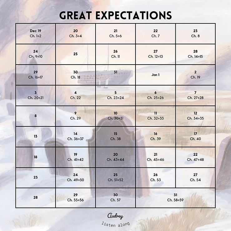 schedule for the listen-along