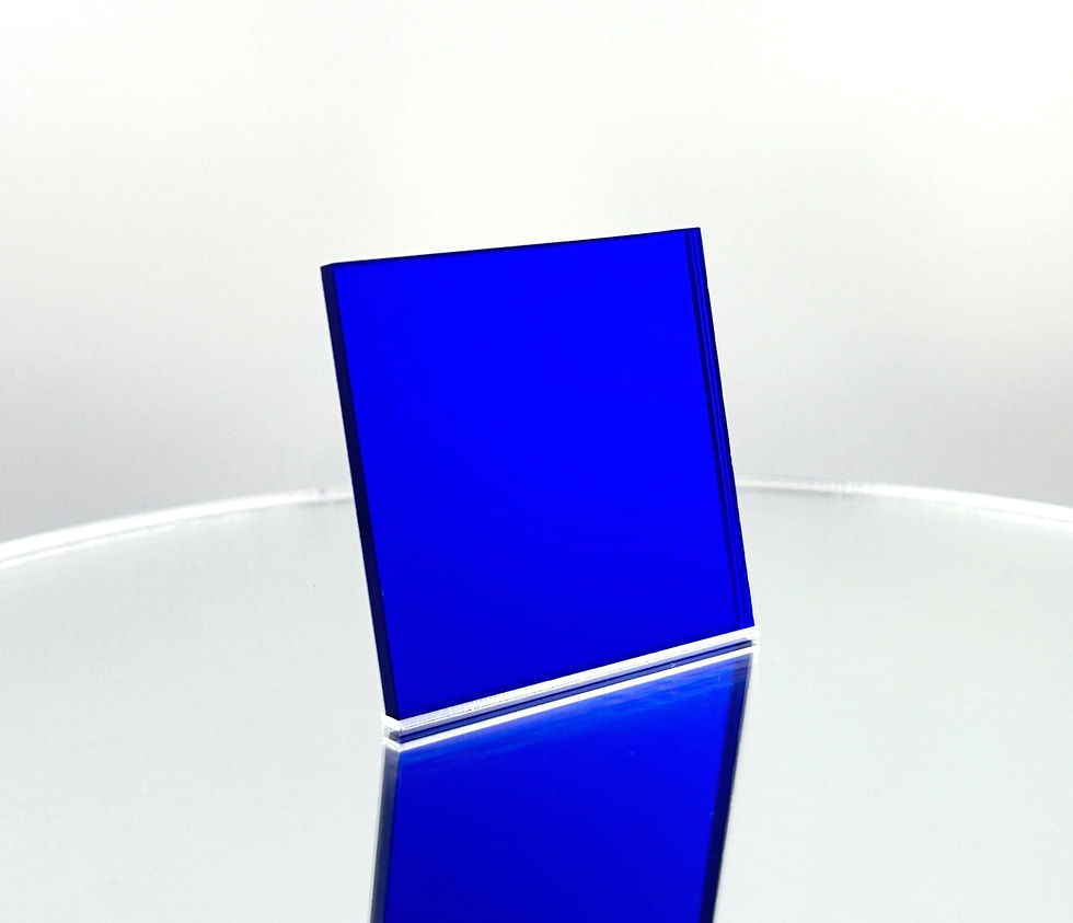 Thumbnail: 1/8" Blue Mirror Acrylic