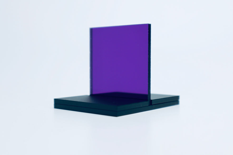 Miniatura: Acrílico Espejo Morado