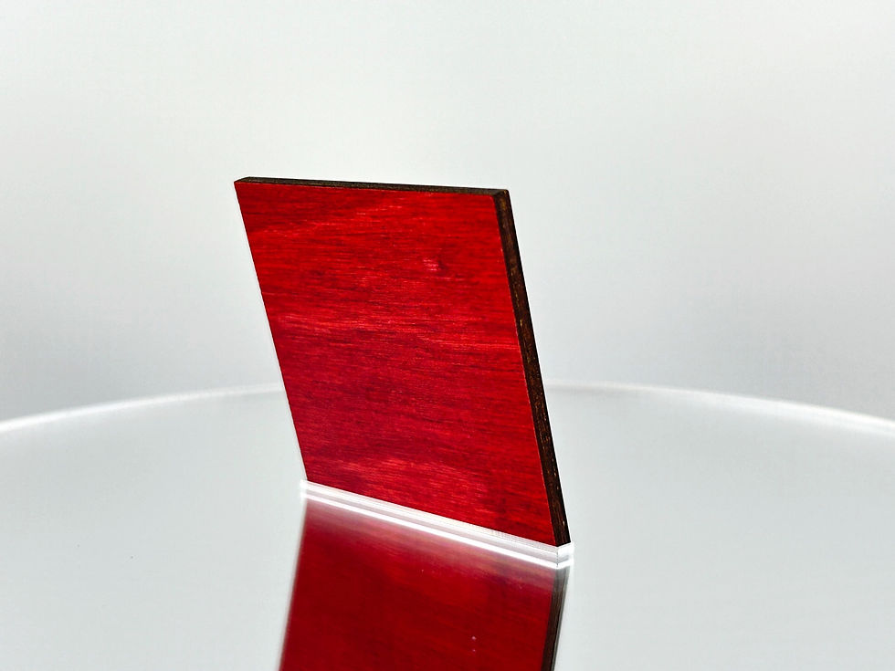 Miniatura: 1/8" Cardinal Pre-Dyed Plywood