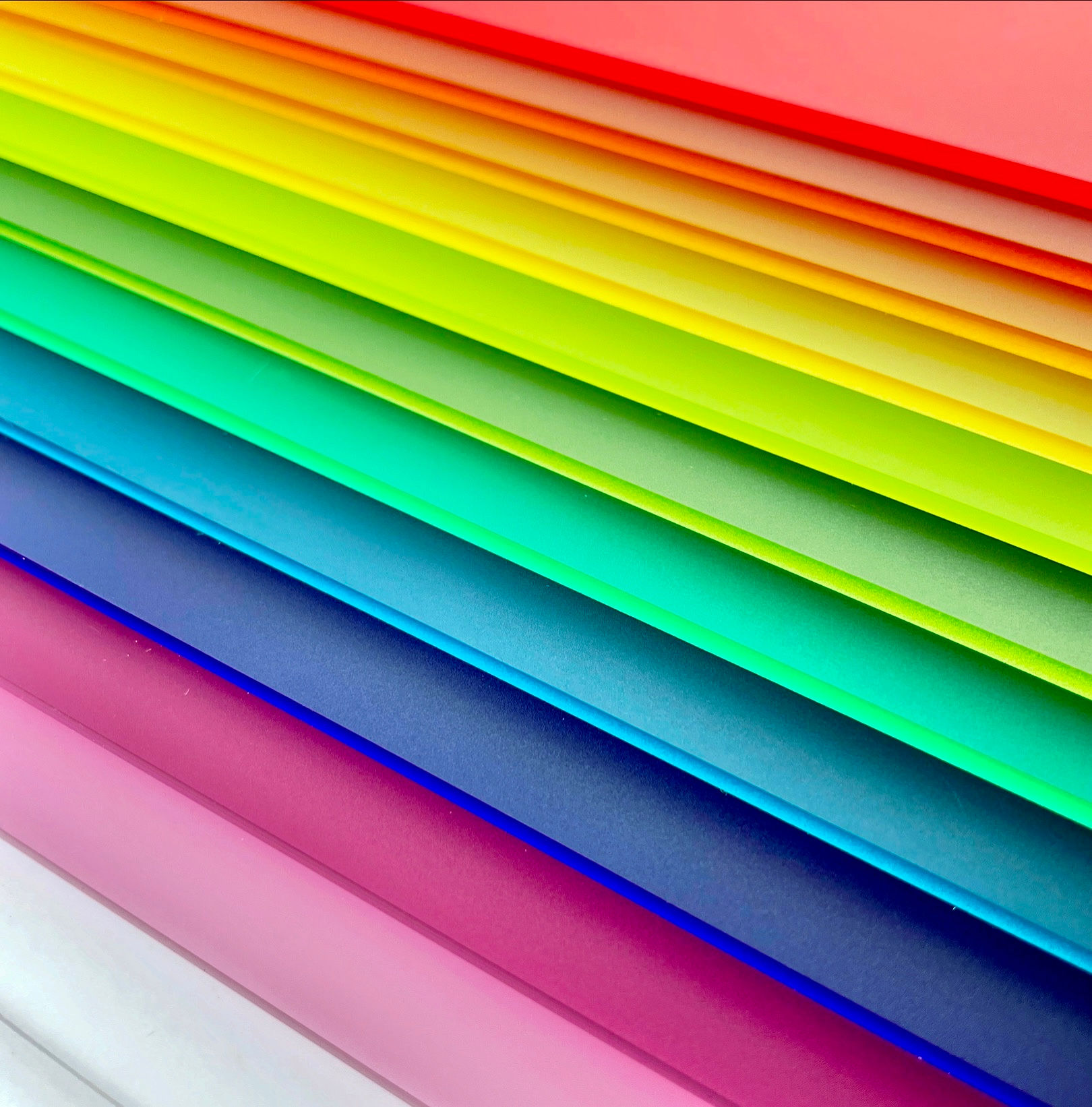 1/8" Frosted Acrylic Bundle (Matte/Matte) (12 pc.)