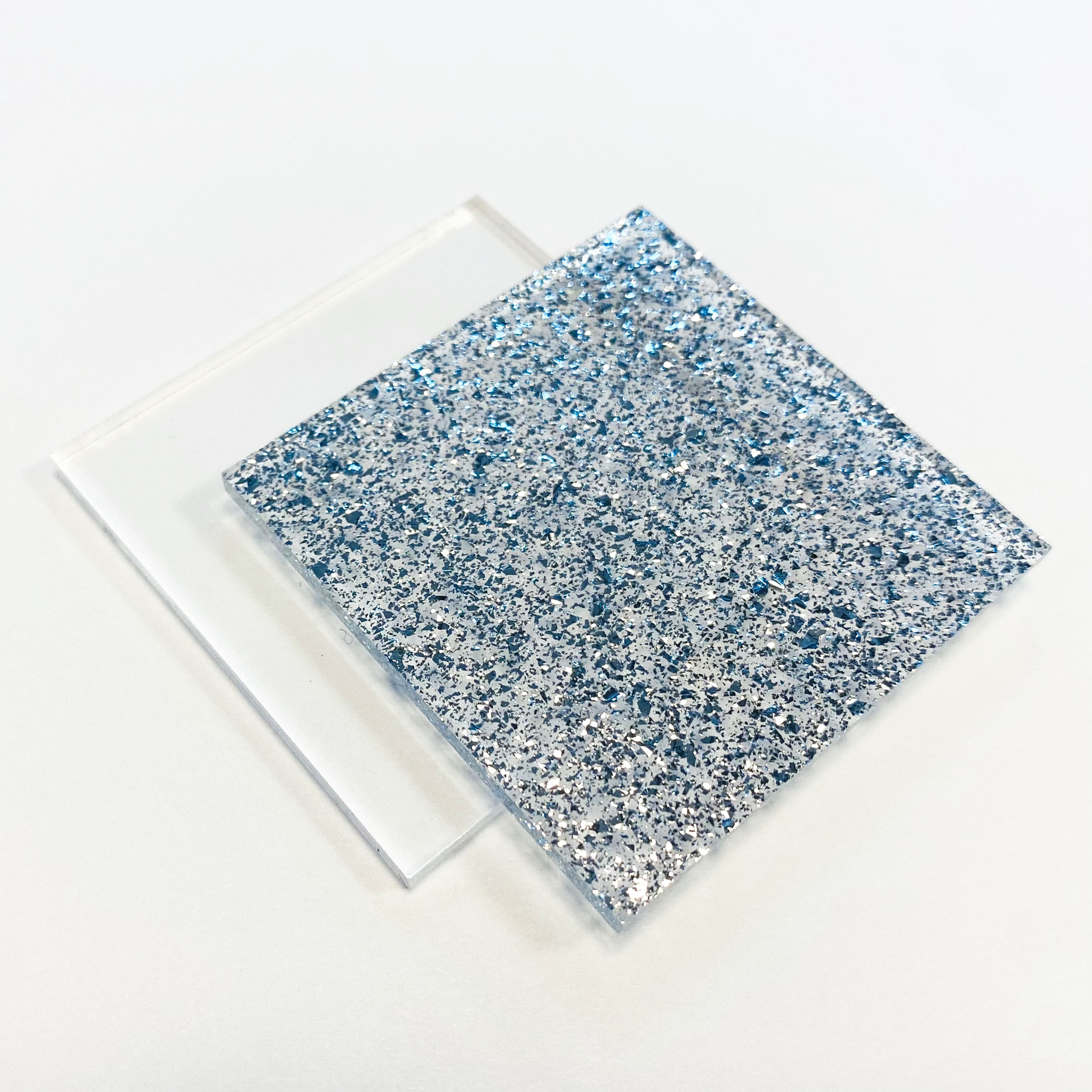 1/8" Silver Flecks Acrylic