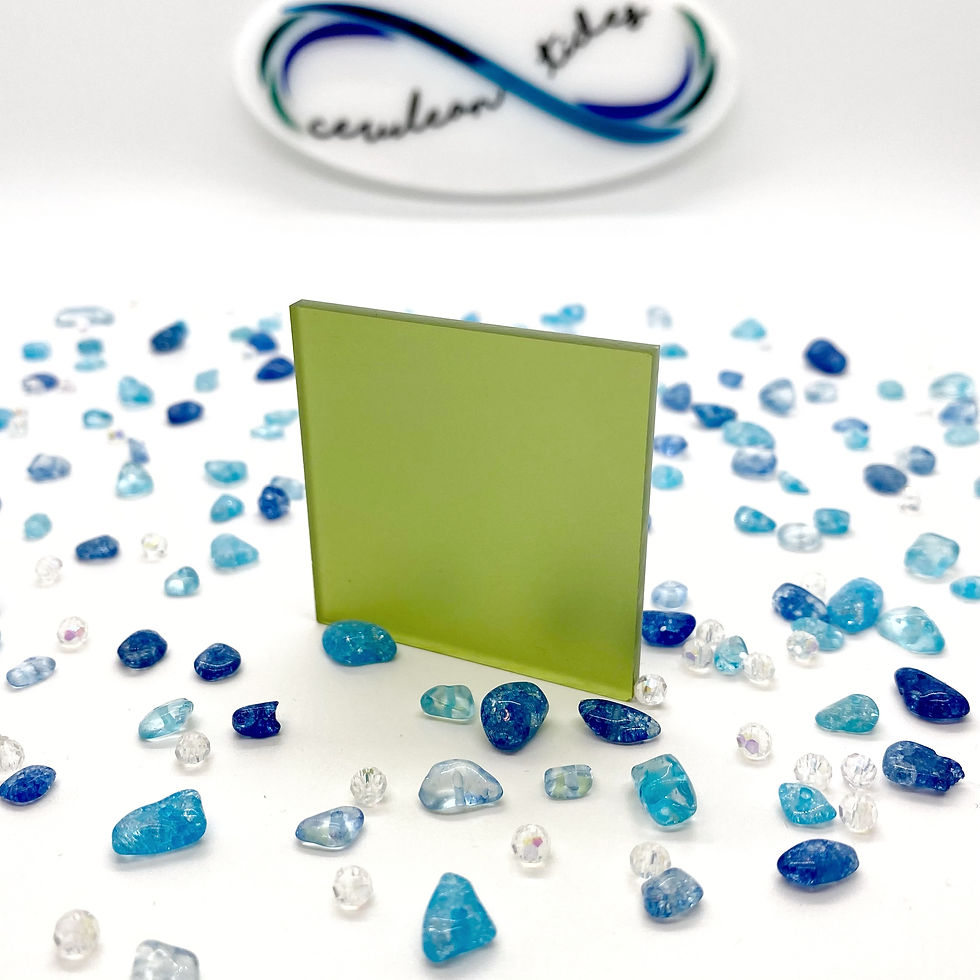 Thumbnail: 1/8" Olive Frosted Acrylic