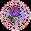 Crystals grooming logo