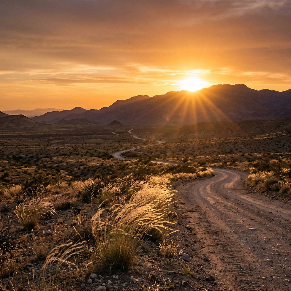 subtle but feathery desert grasses bending across a neutral Arizona landscape glowing in l