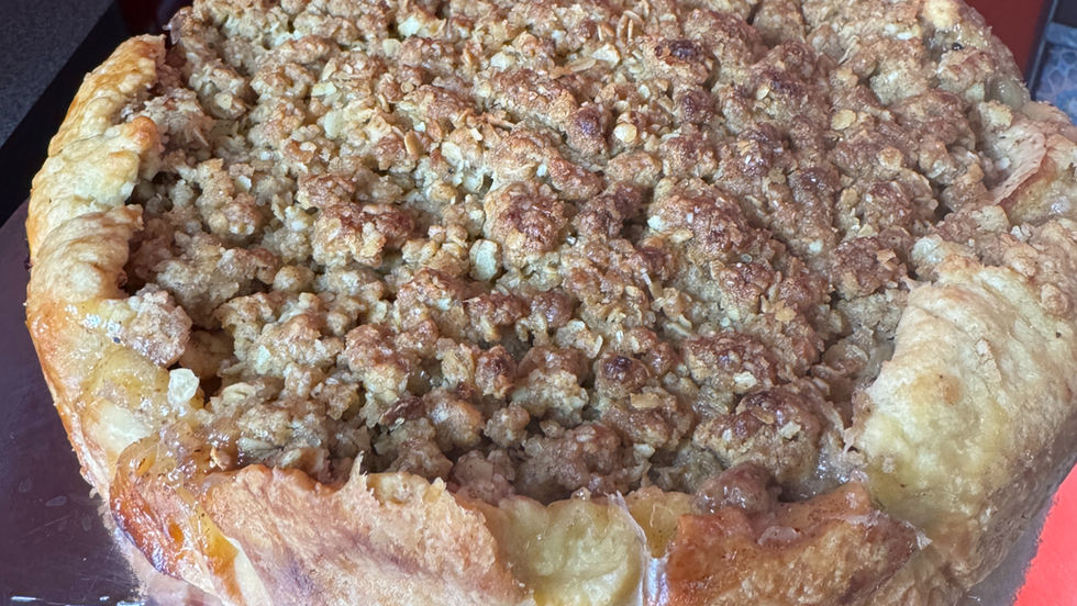 Apple Crumble Pie