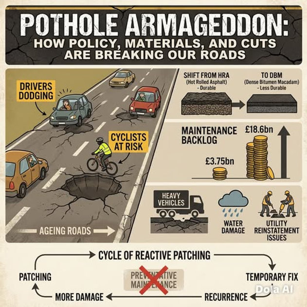 Pothole Arguments Examples Pothole Armageddon: How Policy, Materials, and Cuts Are Breaking Our Roads