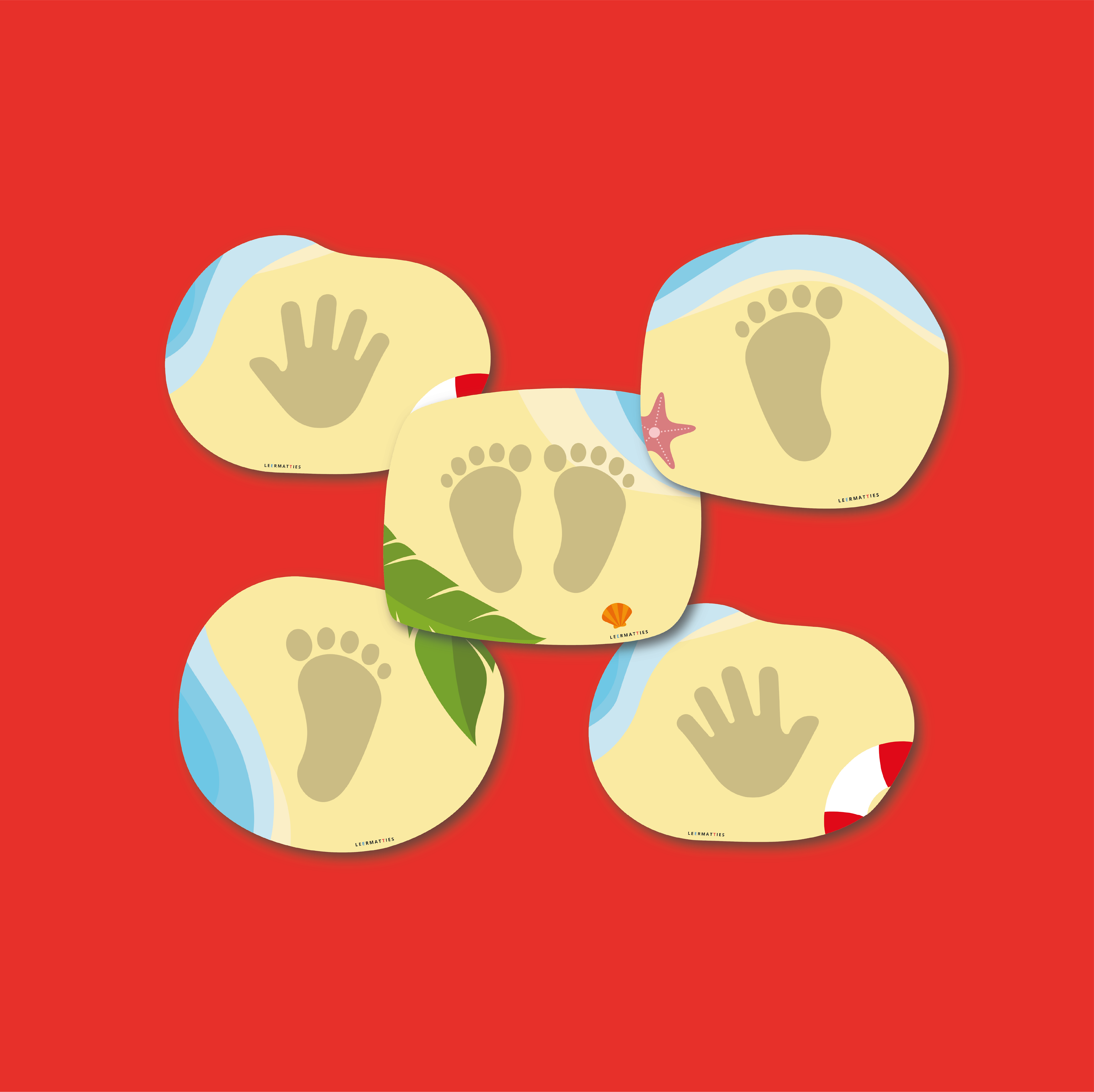 BeweegMatties (Thema: Strand)