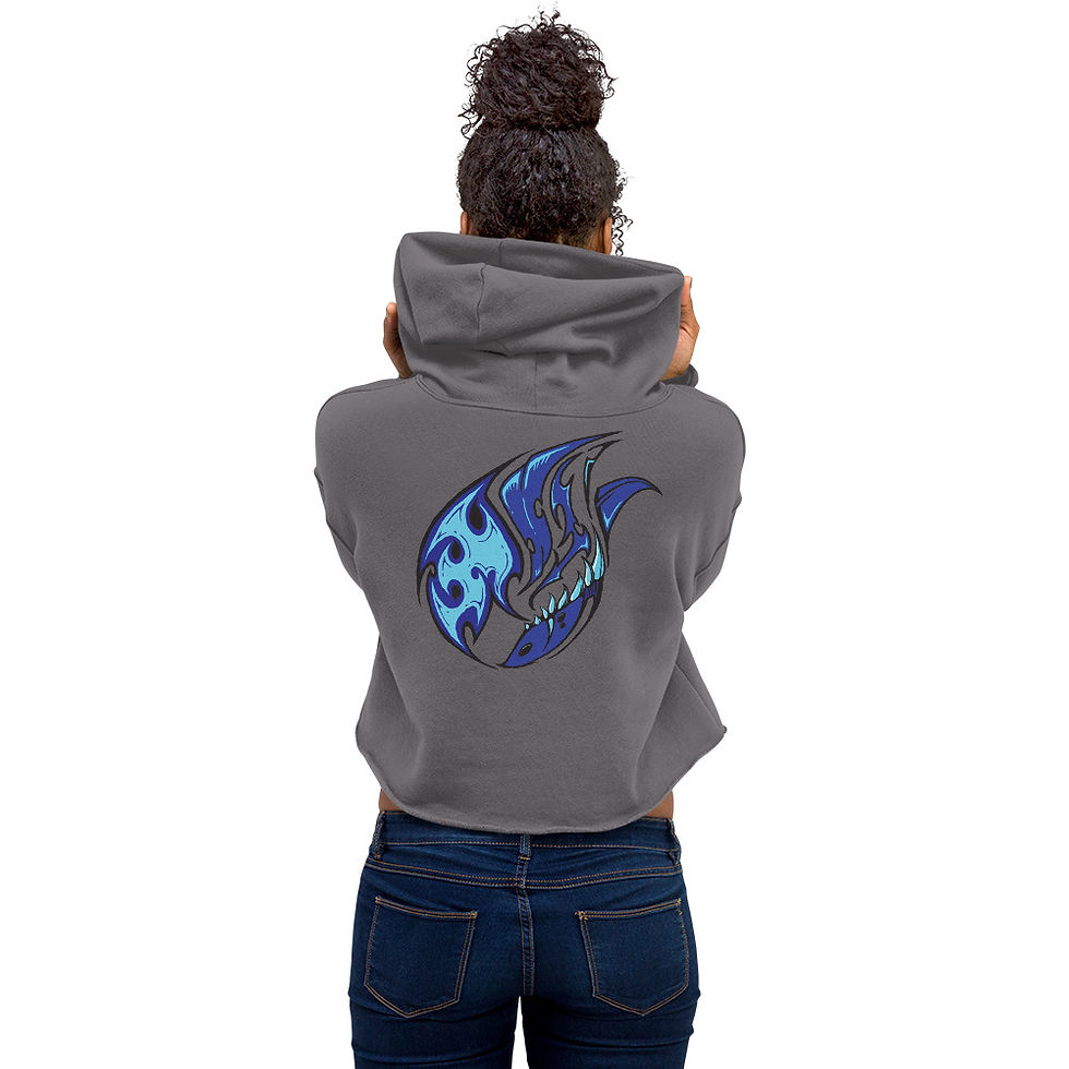 Thumbnail: Trible Tempest Crop Hoodie