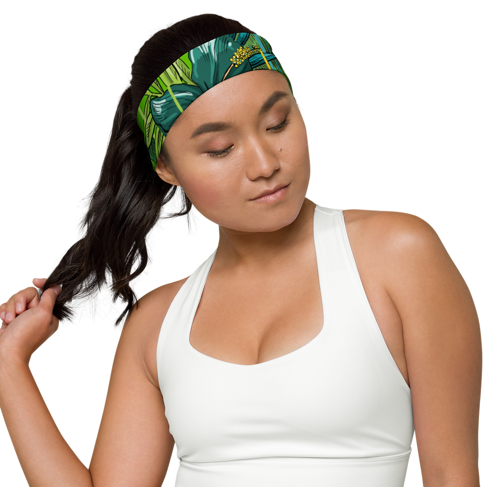 Thumbnail: Green Tropical Headband