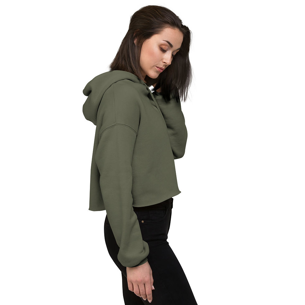 Thumbnail: Trible Tempest Crop Hoodie