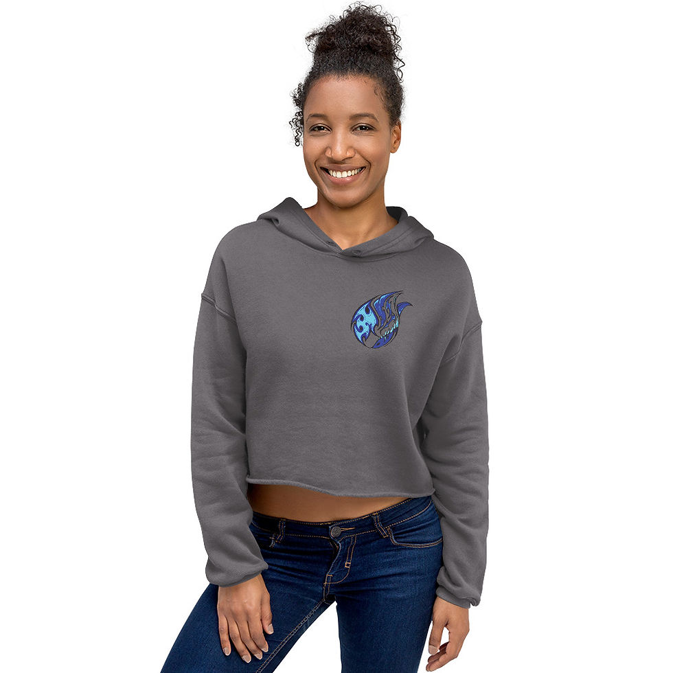 Thumbnail: Trible Tempest Crop Hoodie
