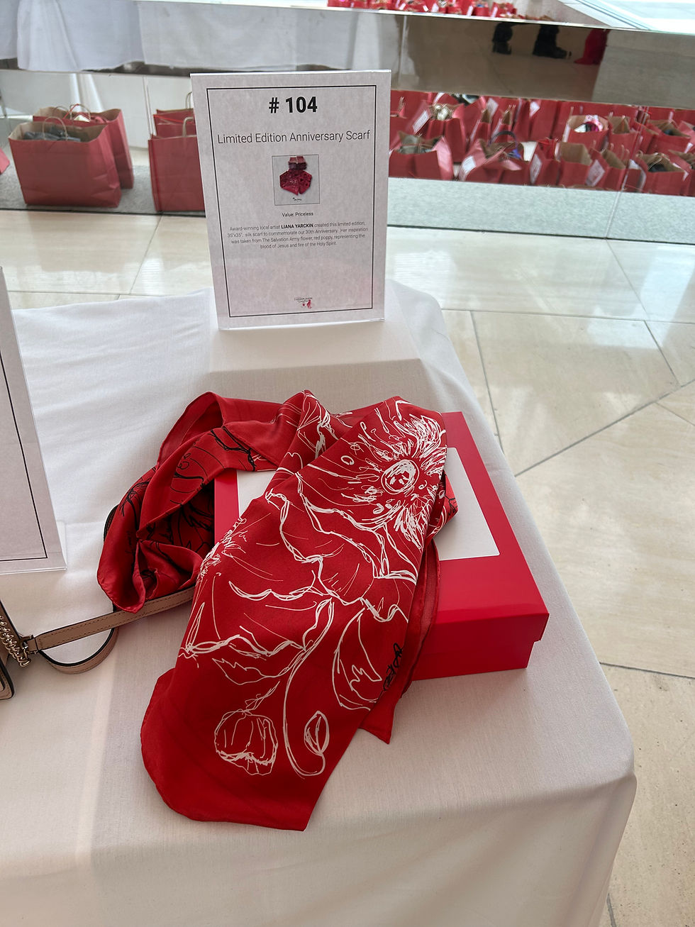 Thumbnail: Silk Scarf - Salvation Army Dallas