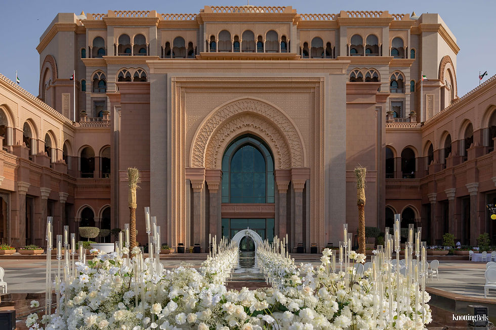 Best Destination weddings venues in UAE