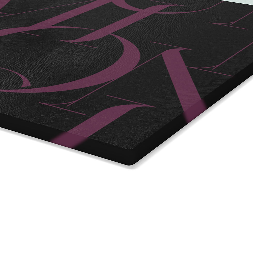 Thumbnail: Glass Cutting Board (Black Berry)