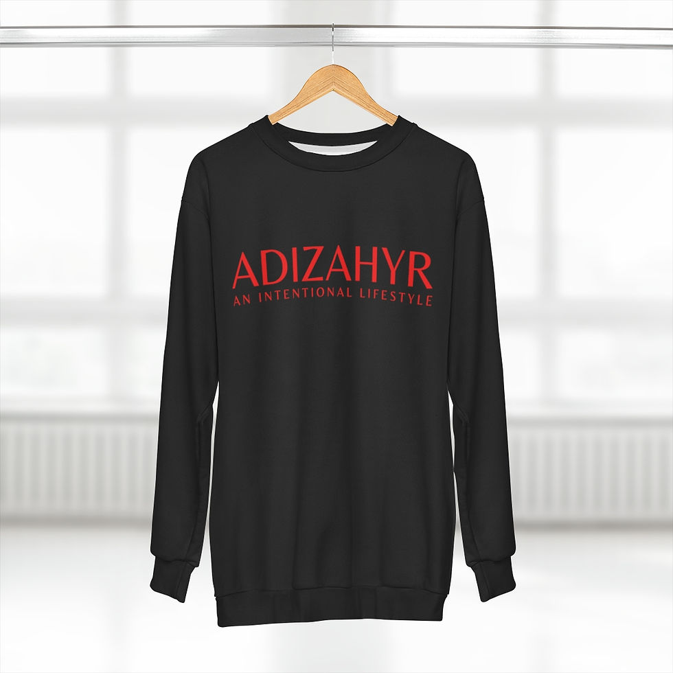 Thumbnail: ADIZAHYR Black & Courageous Sweatshirt 