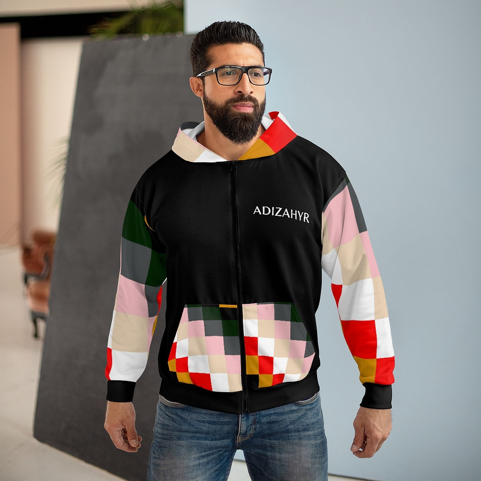 Thumbnail: Be POWERFUL Zip Hoodie
