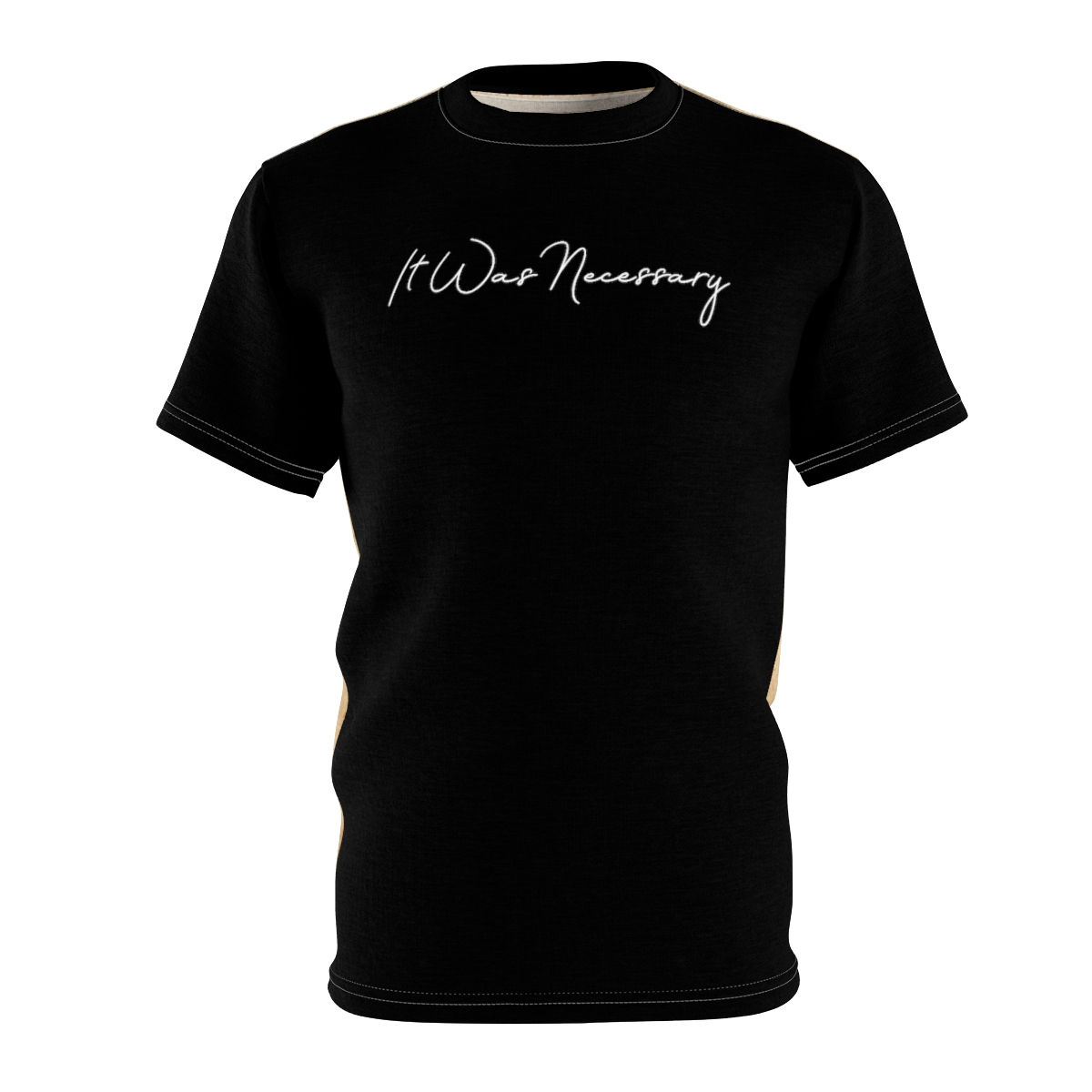 It Was Necessary Mens Tee (Black)