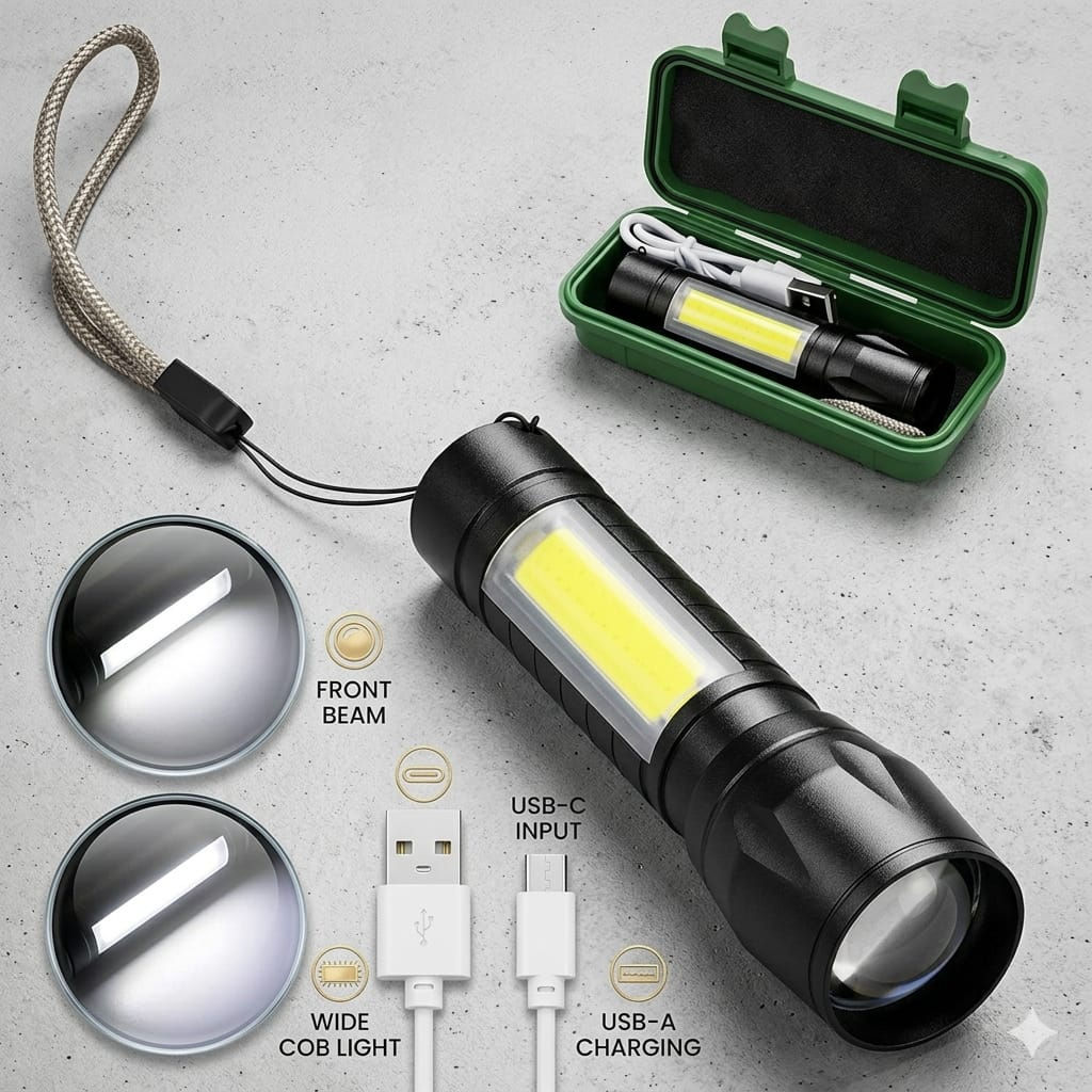 Metal tourch small