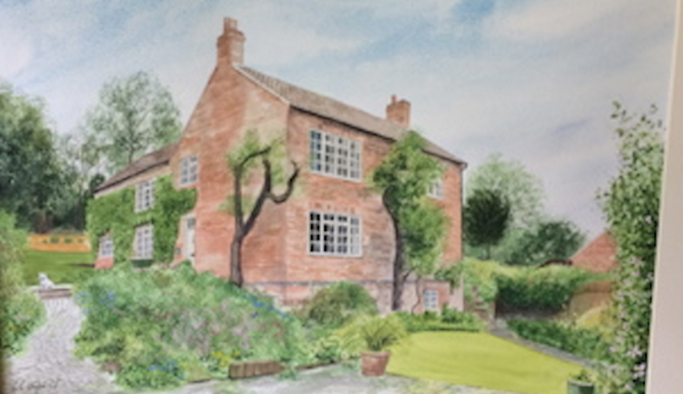St Anne's House painted