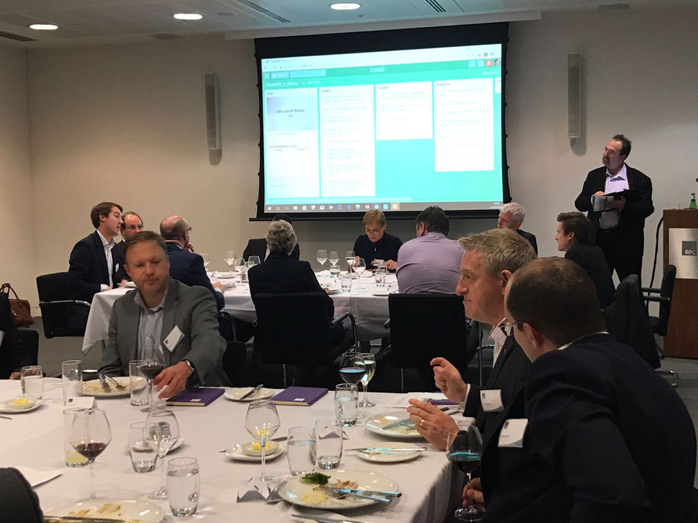 Dinner at the Innovation Café