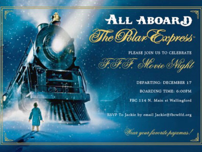 "Polar Express" Movie Night for All: Friday, December 17