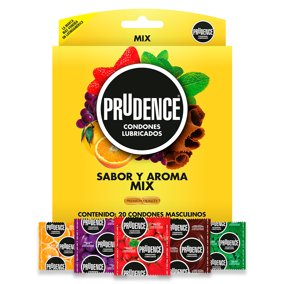 Prudence con sabor y aroma Mix con 20