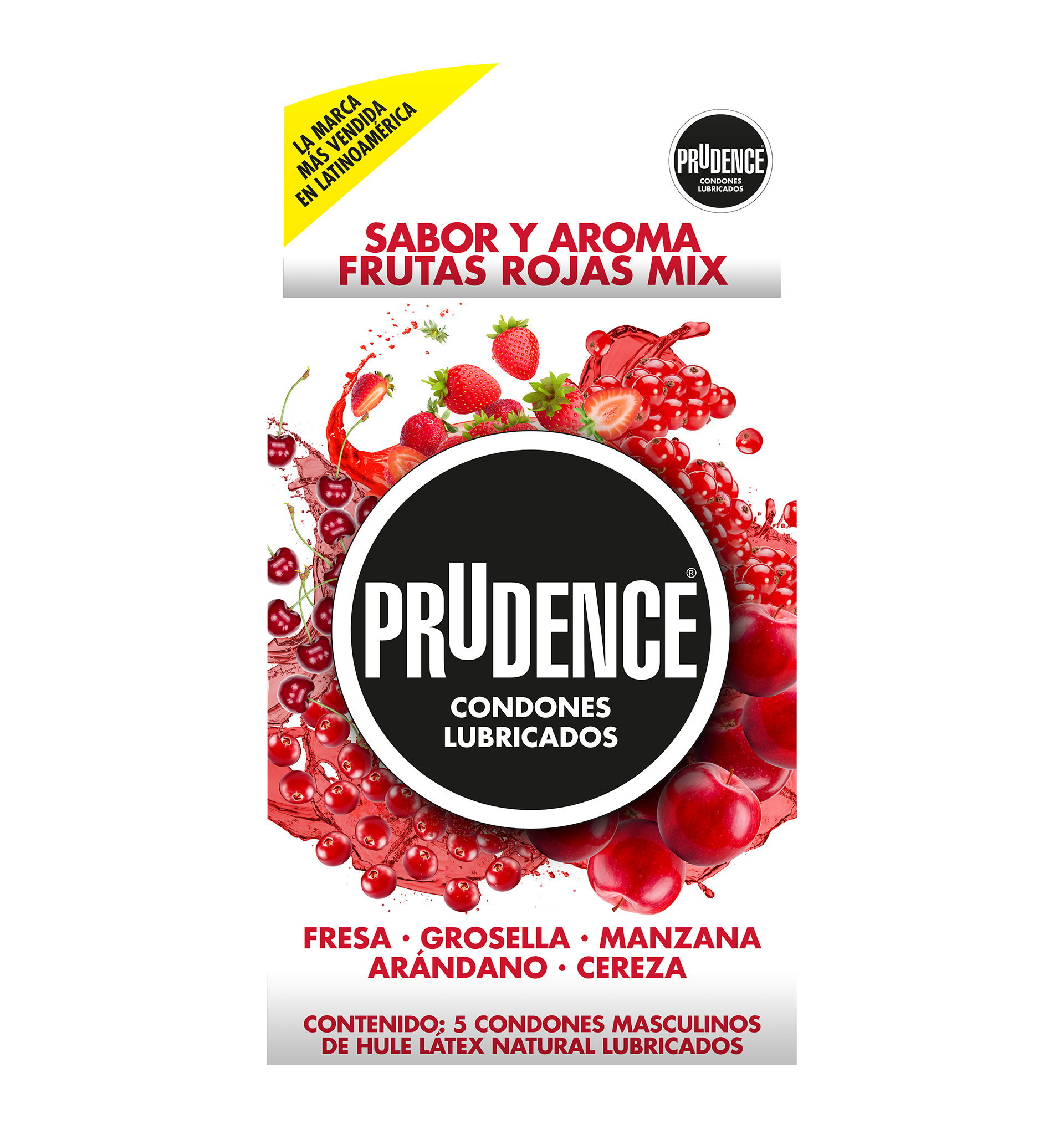 Prudence Frutas Rojas con 5