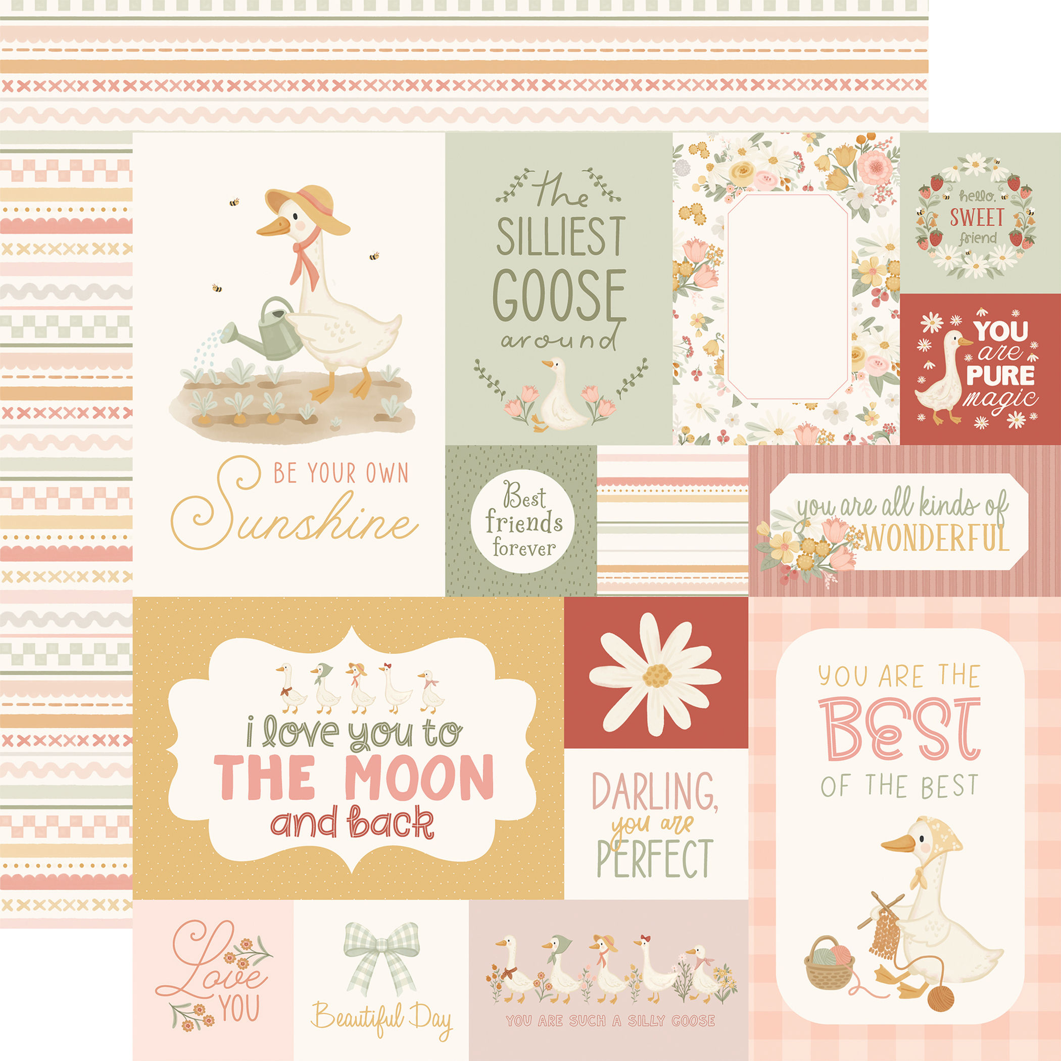 Goose Journaling Cards