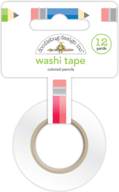 Colored pencils - Washi Tape