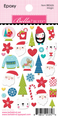 Magic stickers epoxy