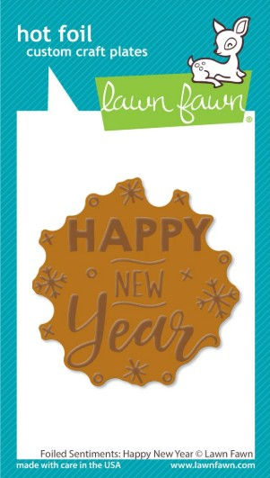 Hot Foil Happy New Year
