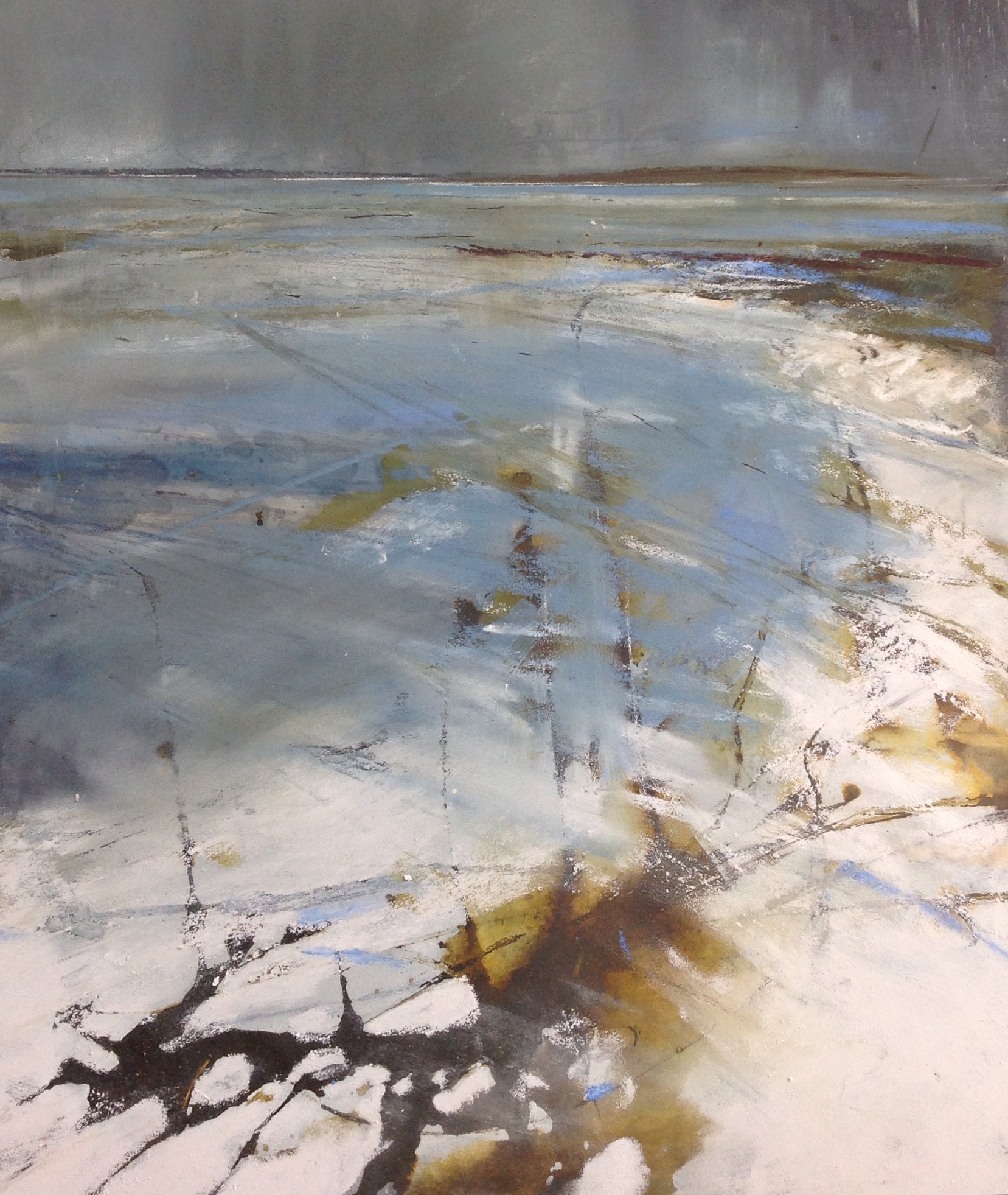 Incoming tide, Luskintyre