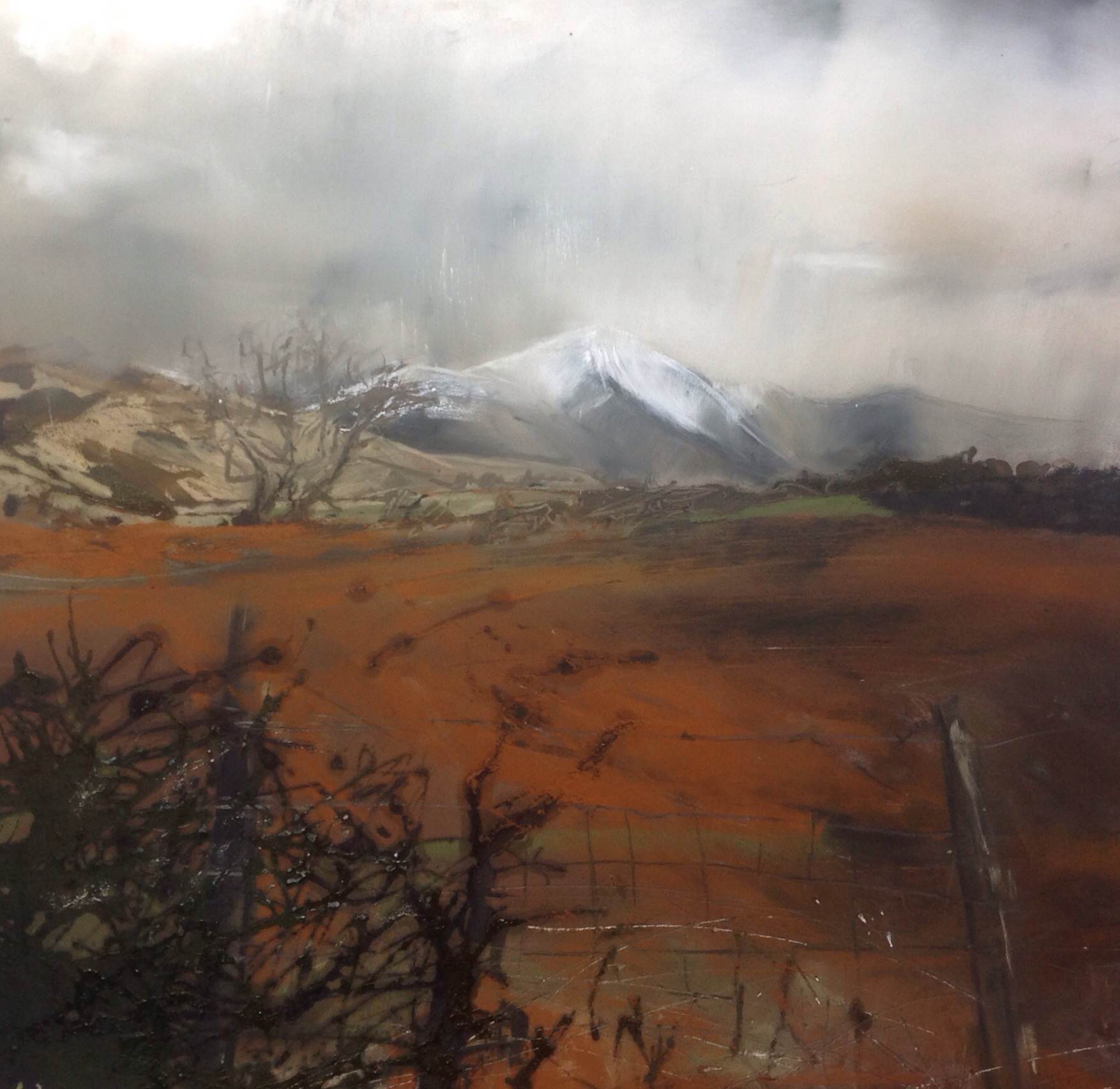 Skiddaw wears white