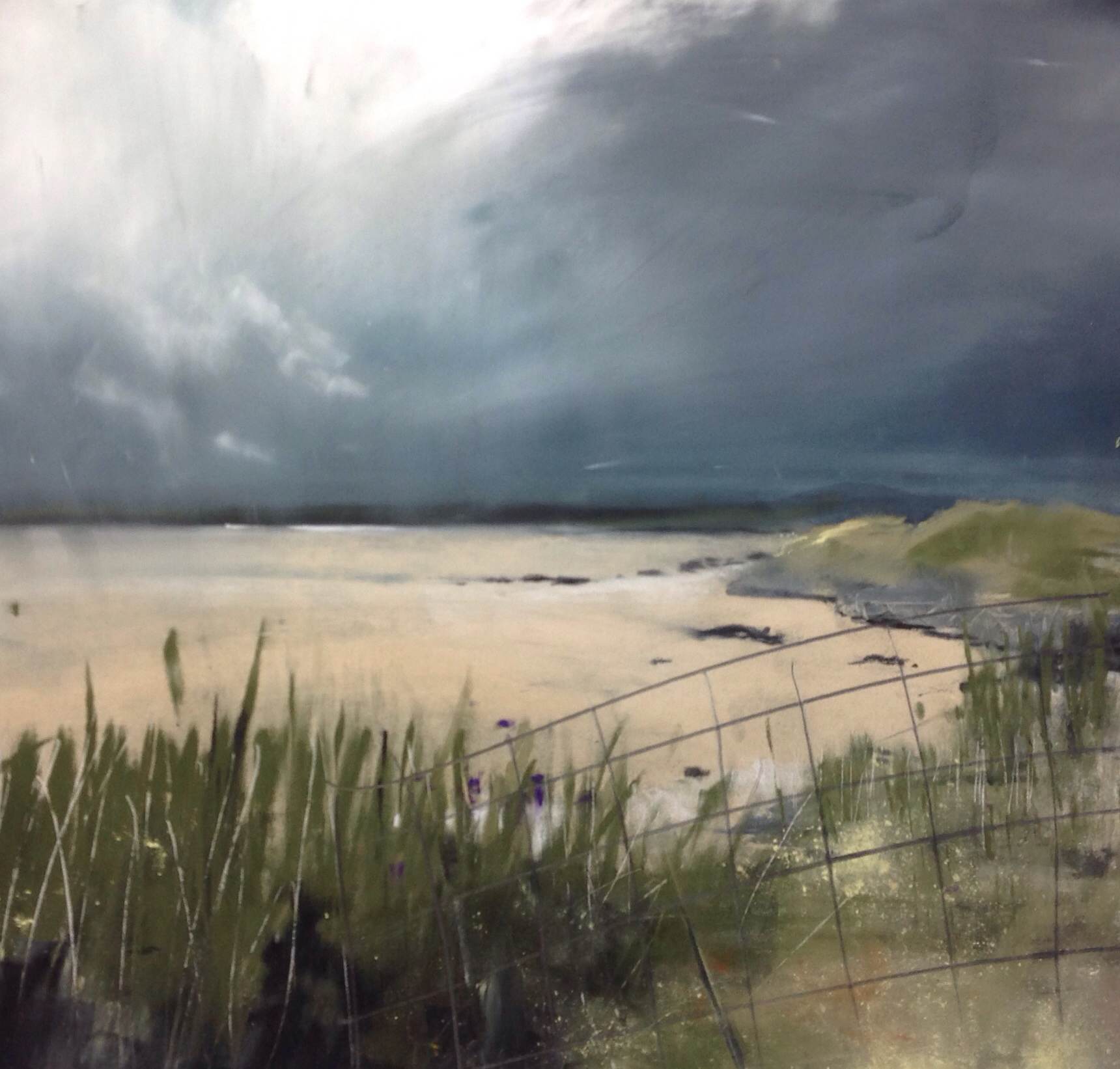 Storm over Temple Sand, Harris