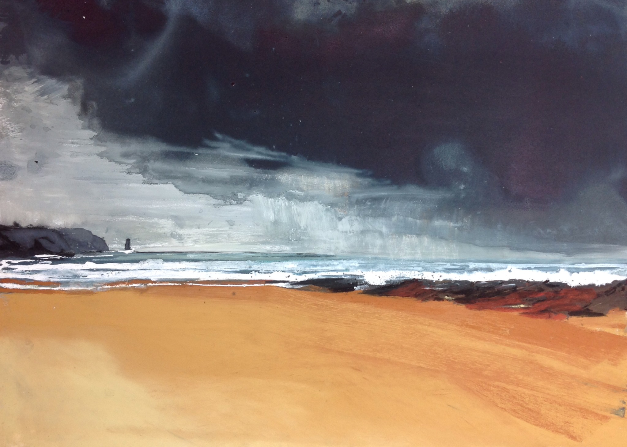 Storm over Sandwood
