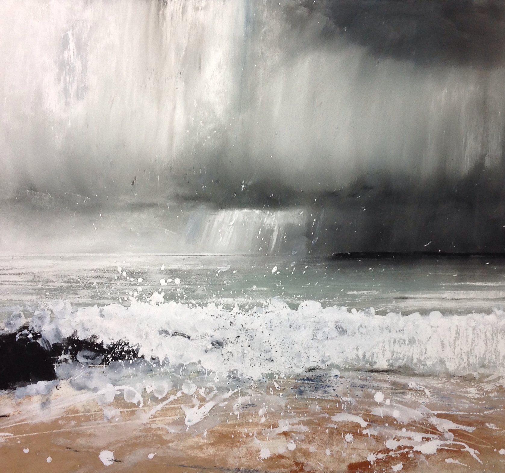 Snow on the Distant Shore